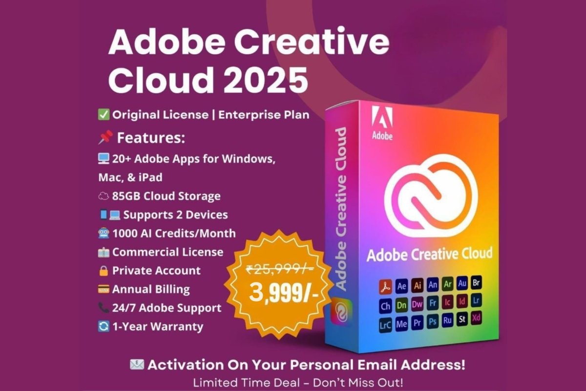 Cheap Adobe Creative Cloud 1 Year Subscription - Discount Coupon 87% OFF - diginep.shop Store